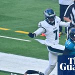 Jaguars and Eagles have two players ejected after kickoff brawl in London | NFL