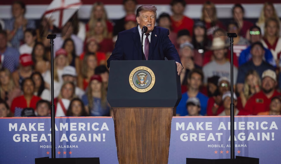 Hurricane Isaias forces President Trump to change plans for Alabama-Georgia football game