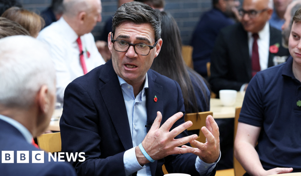 Burnham says he wants to cut welfare bill 'as soon as possible' - BBC