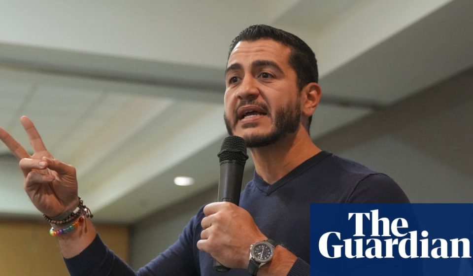 Man who heckled Abdul El-Sayed is former aide to Josh Hawley, records show | 2026 US midterm elections