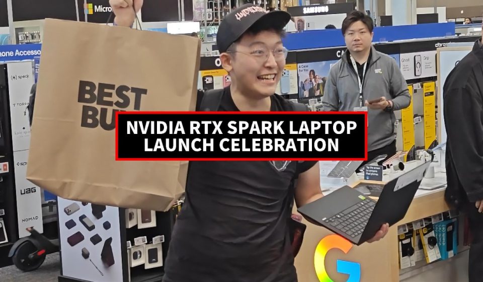 Nvidia's RTX Spark event in San Francisco draws long lines, but few buyers