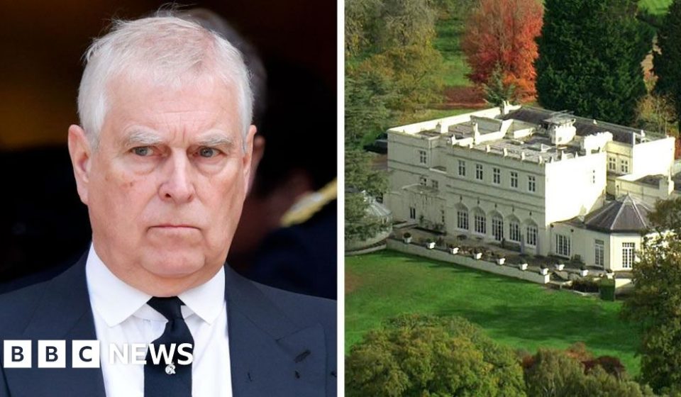 King pays Andrew's £1.5m repair bill at Royal Lodge - BBC