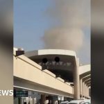 Saudi Riyadh airport hit by second Houthi strike in two days - BBC News Africa