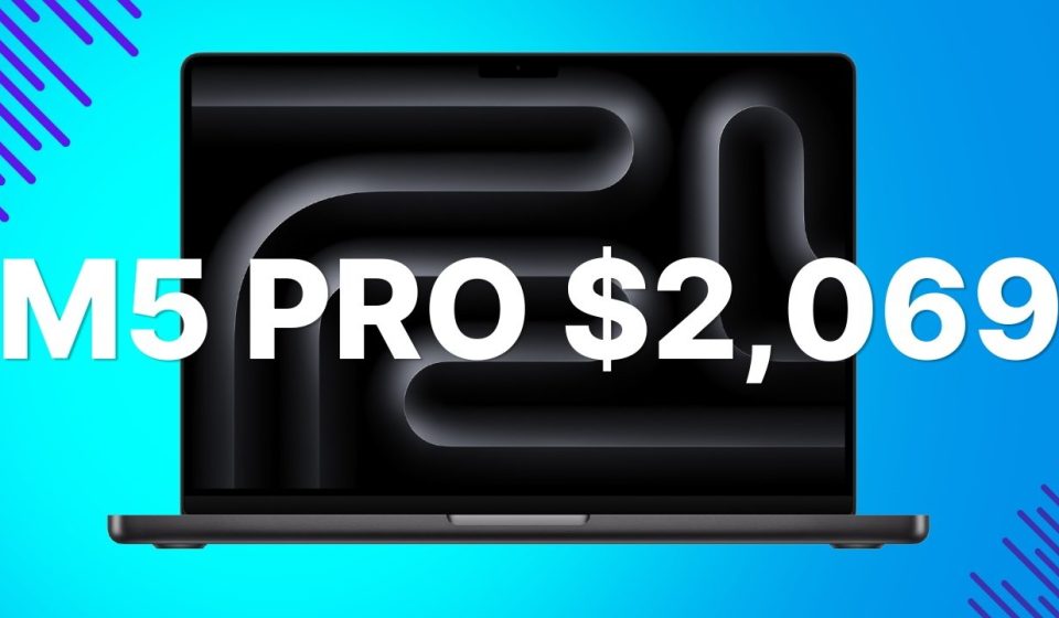 Amazon reduces 14-inch MacBook Pro M5 Pro to $2,069, save $430