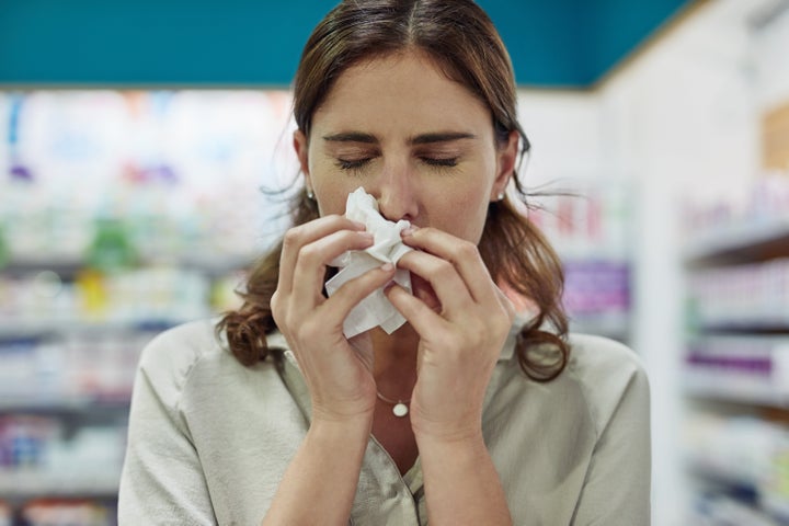 Why experts recommend using hand sanitizer at the pharmacy