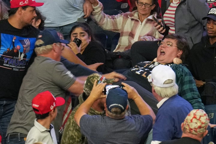 Trump's response to attack on protester at rally sparks outrage