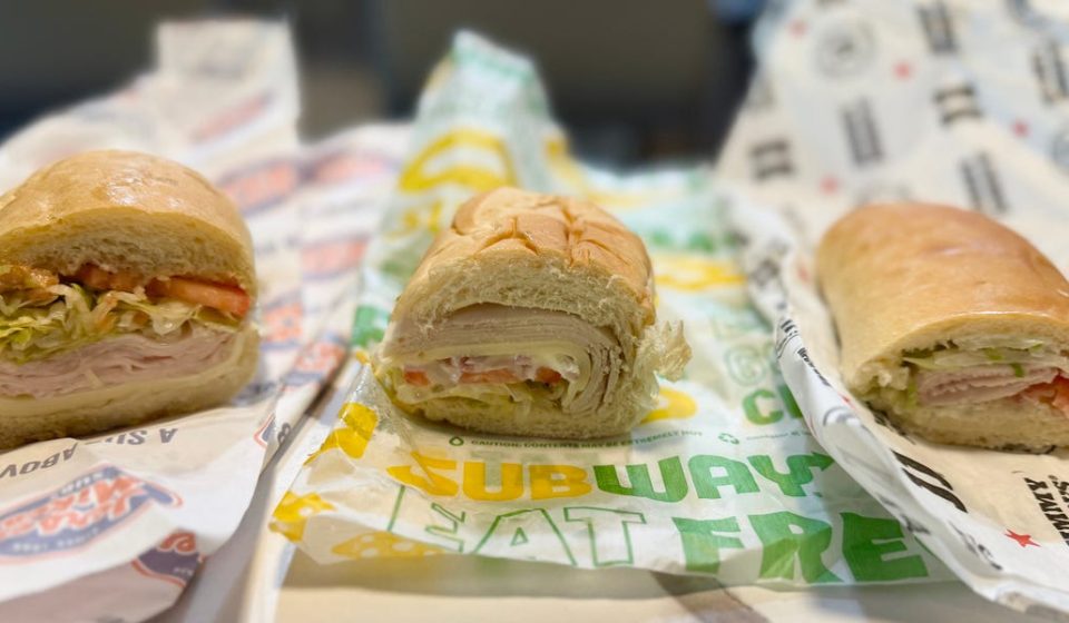 Try turkey sandwiches at Subway, Jimmy John's, Jersey Mike's; Best