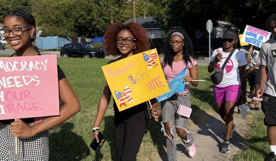 Hundreds of students participated in early voting Thursday - Greensboro News and Record