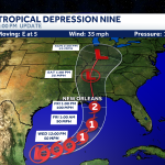 New Orleans and Louisiana prepare for Tropical Depression Nine