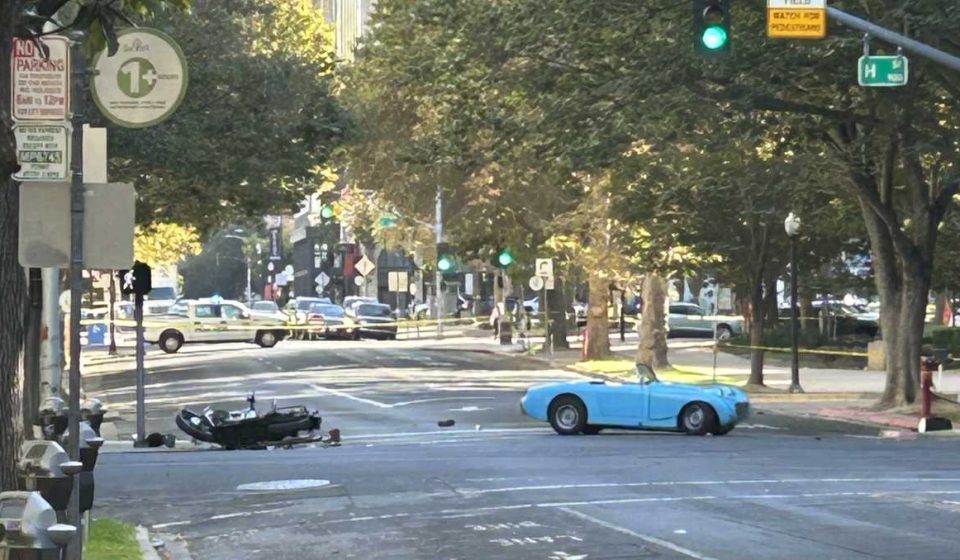 Motorcycle passenger dies after vehicle crash in Sacramento