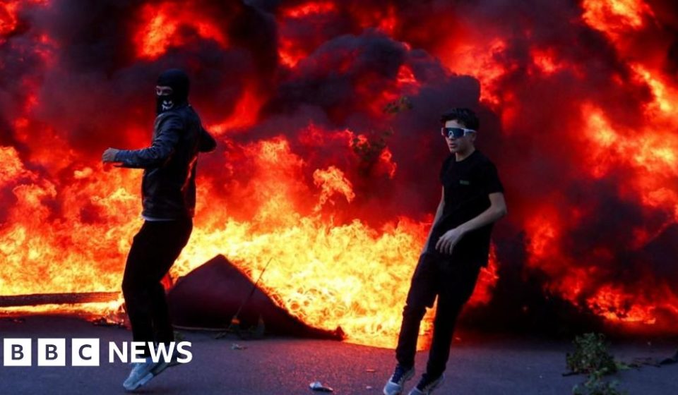 Albania protests: student protesters attack government ministries in Tirana - BBC