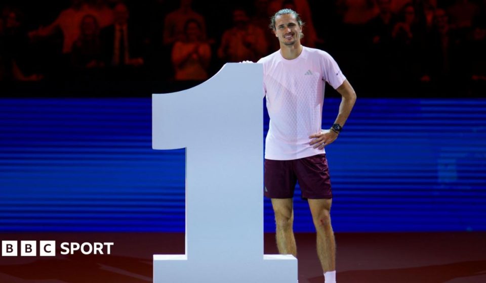 Tennis: Alexander Zverev to replace Jannik Sinner as ATP world number one after beating Tallon Girekspoor in Vienna
