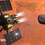 Japan's MMX mission set to recover piece of Mars' moon Phobos - BBC News Africa