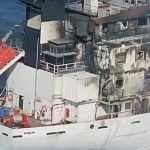Romania: 2 ships burned in the Black Sea, 7 crew members missing