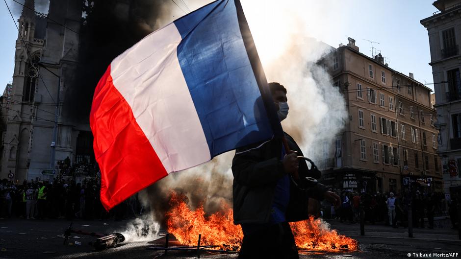 France: Clashes between police and protesters during nationwide demonstrations