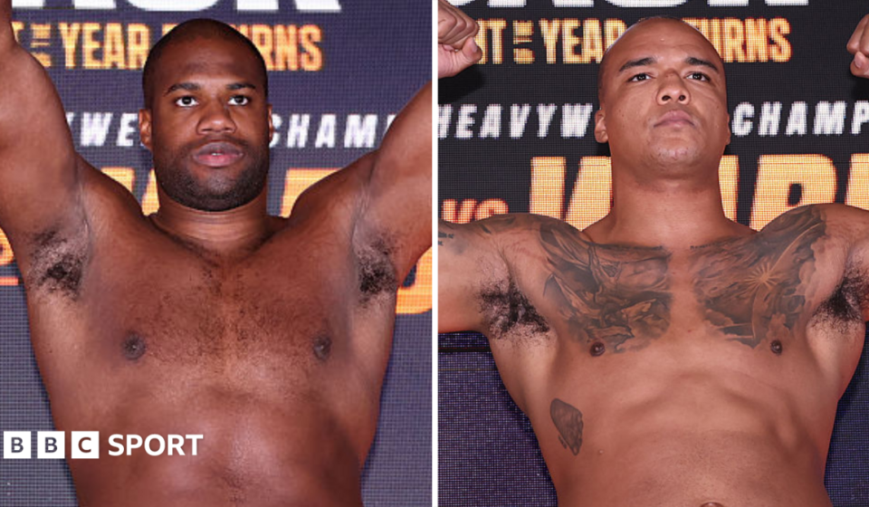 Dubois vs Wardley 2: British heavyweight weighs career-heaviest for world title rematch