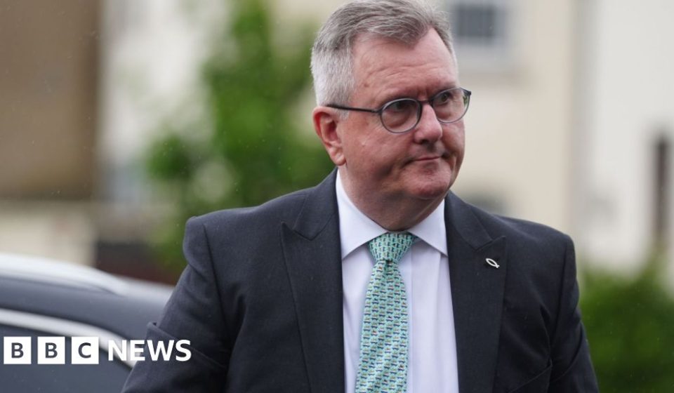 Jeffrey Donaldson: Former DUP leader poses huge 'risk management' problem for prison staff - BBC News Africa