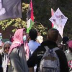 Protest blocks roads in Seattle's Capitol Hill neighborhood