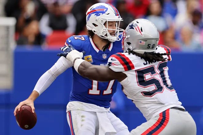 Bills Report Card: Josh Allen struggles on defense in loss to Patriots