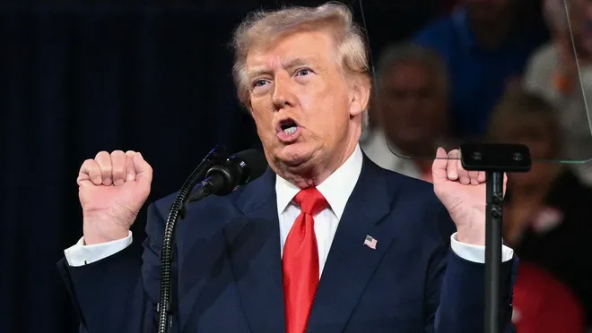 Trump, on Columbus Day, says ‘days of looting are over’ Trump, on Columbus Day, says 'days of looting are over'