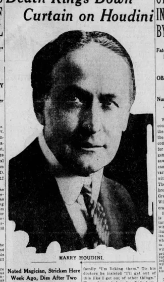 The life of Harry Houdini 100 years after his death in Detroit