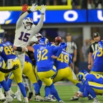 Sean McVay: The trajectory of the Rams' blocked FG was 'far'