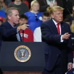 President Trump's new midterm talking point: Senator Jon Husted's butt