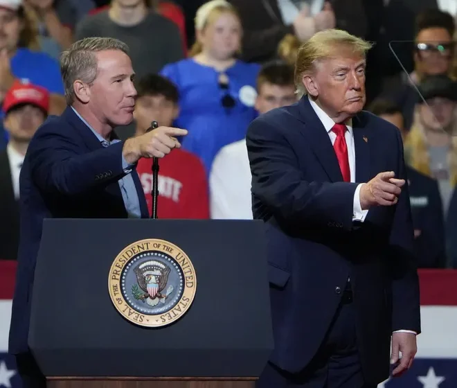 President Trump’s new midterm talking point: Senator Jon Husted’s butt President Trump's new midterm talking point: Senator Jon Husted's butt
