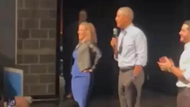 Barack Obama mobilizes with Abdul El-Sayed and Jocelyn Benson in Detroit