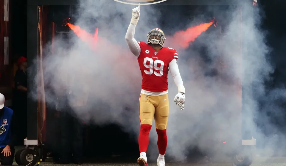 DeForest Buckner seems excited to return to 49ers after trade