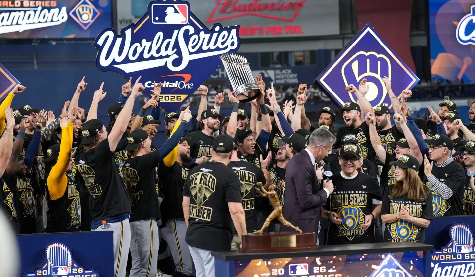 On the night, Brewers captain Christian Yelich won the World Series On the night, Brewers captain Christian Yelich won the World Series