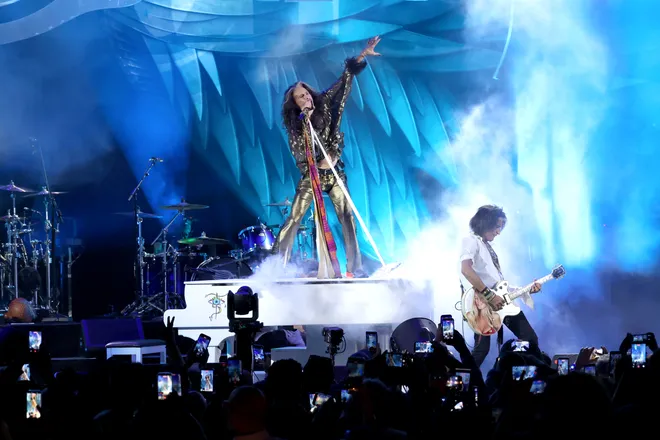 Aerosmith and Steven Tyler return to the stage with Johnny Depp and Liv Tyler