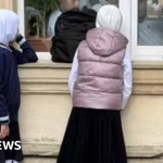 School headscarf ban sparks rare protests in Azerbaijan and row with Turkey - BBC News Africa