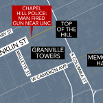 Man arrested after gunshots reported near UNC campus :: WRAL.com