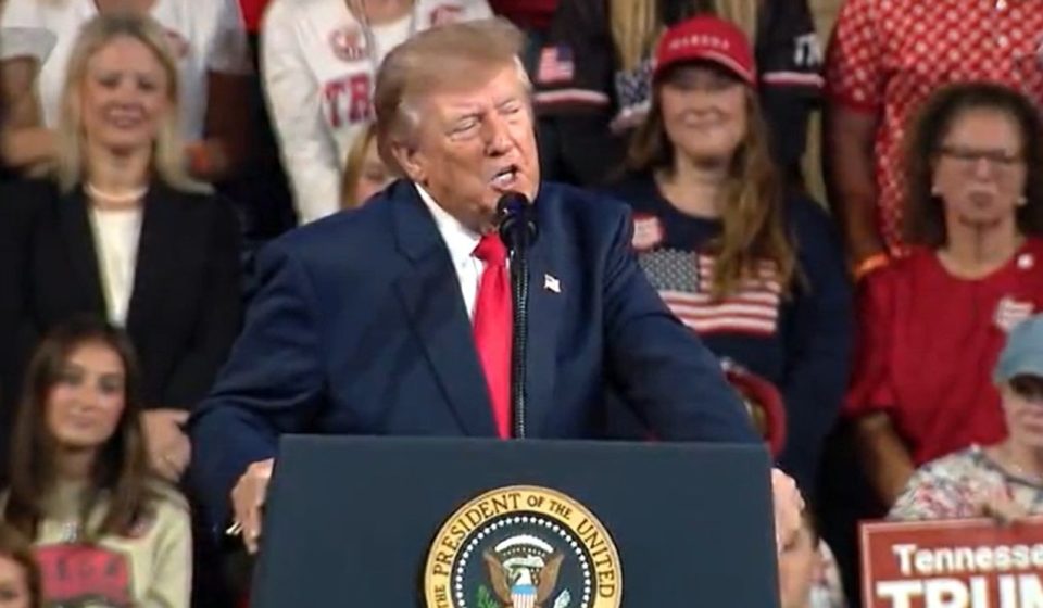 President Trump promises $5,000 annual payments, rallies Tennessee Republicans in Clarksville