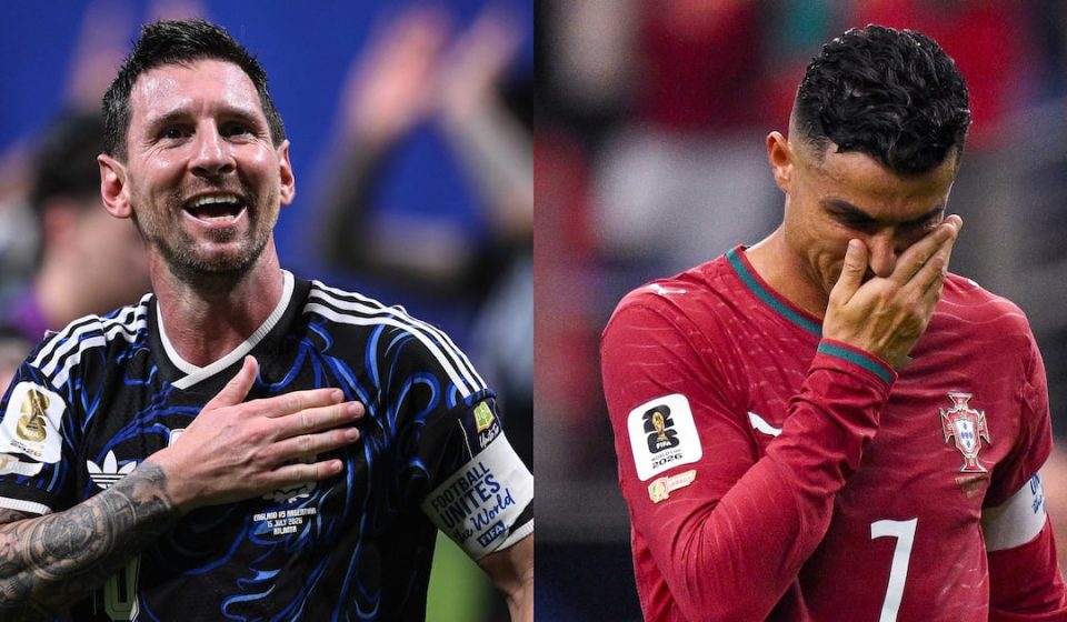 Lionel Messi ready for 'Last Tango' with Argentina as Cristiano Ronaldo poutes on Portugal sidelines