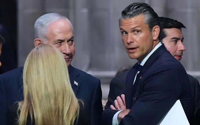 Top US commander briefs Trump on Iranian military options as 10 US military transport planes land in Israel