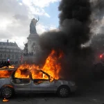 Europe map shows countries affected by protests this week