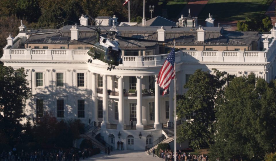 Catholic bishops say White House prayer photo with Trump was used for political purposes