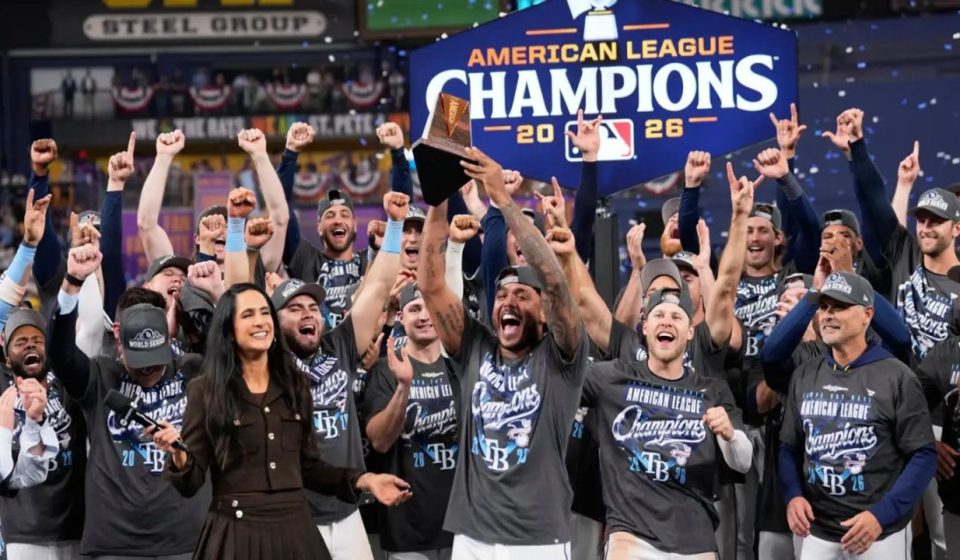 Rays win AL pennant and advance to World Series