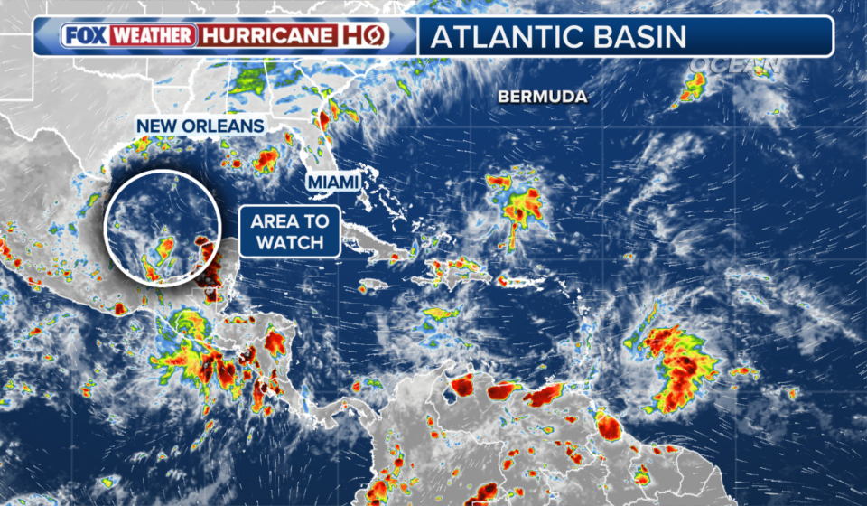 Tropical unrest moves closer to Gulf as Atlantic hurricane season enters October