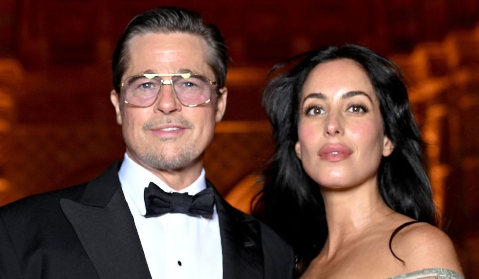 Brad Pitt's Girlfriend Ines de Ramon Stuns in a Sheer Dress for a Rare Red Carpet Date Night