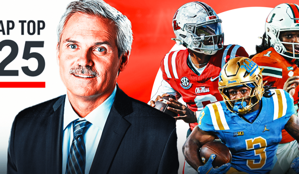 Brett McMurphy's AP Top 25 college football ballot after Week 7