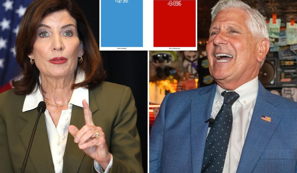 New York gubernatorial race neck and neck as Kathy Hochul, Bruce Blakeman set to debate: poll