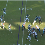Presentation of 10 awards from the Eagles-Panthers game