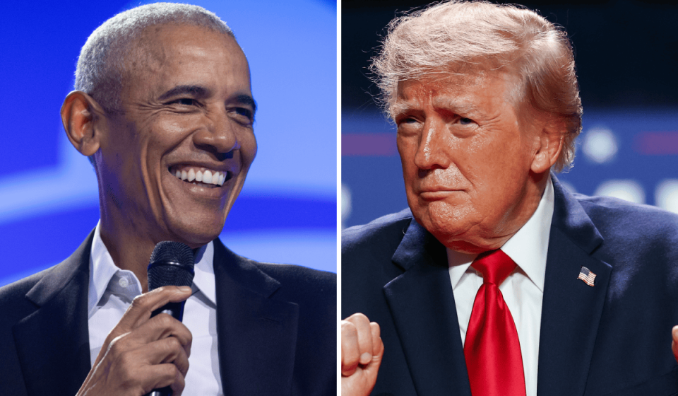 Comparing Crowd Sizes at Barack Obama and Donald Trump's Georgia Rally: Photos