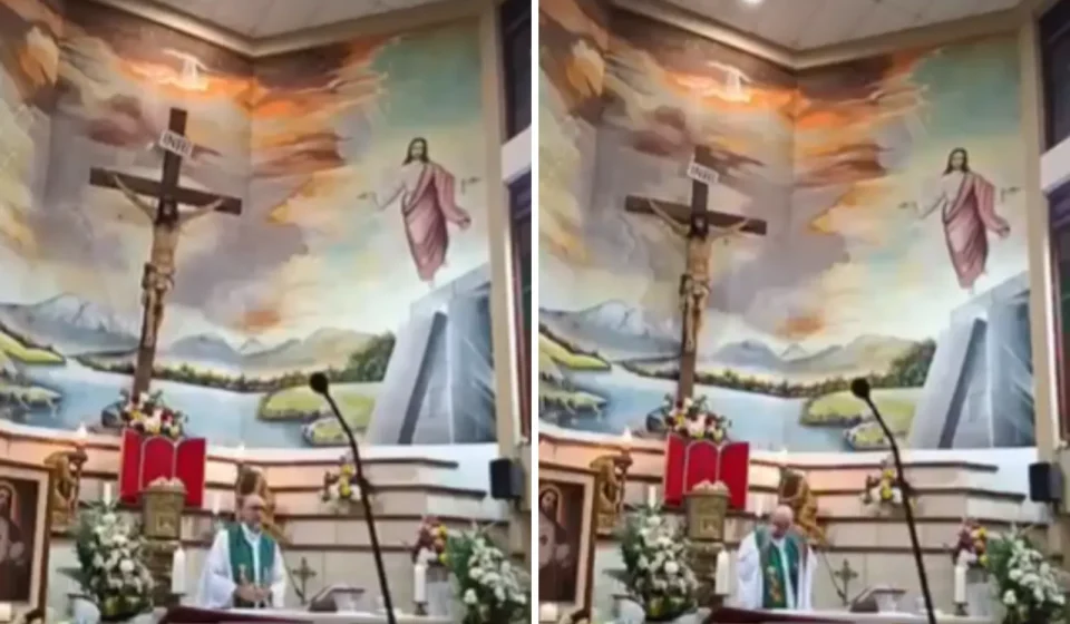 Priest dies after statue of Jesus falls on him during live stream of mass
