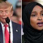 Trump says Ilhan Omar's seat was 'conceded' by Democrats