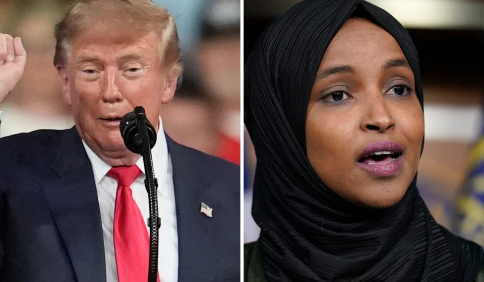 Trump says Ilhan Omar's seat was 'conceded' by Democrats