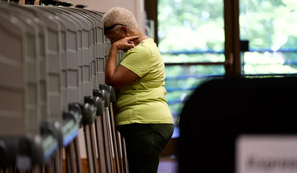 More Democrats voting in person after Trump’s threats over mail-in voting More Democrats voting in person after Trump's threats over mail-in voting
